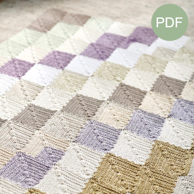 (Naadloze) Slalom Deken Pdf Patroon